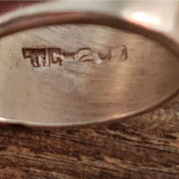 Sterling Taxco Mexico Contemporary Sculptural Statement Ring - Picture 11 of 15